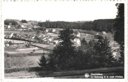 CPSM Carte Postale Belgique  Neufchâteau  Le Faubourg Et Route D'Arlon  VM65020 - Neufchâteau