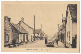 Flixecourt Street Scene Postcard F.27 - Flixecourt