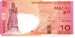 Macao - Pk N° 80 - 10 Patacas - Macau