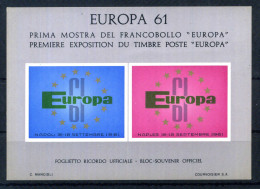 ERINNOFILIA / Europa 61 Europa-CEPT, Prima Mostra Del Francobollo Europa - 1961