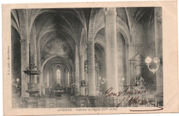 AVESNES SUR HELPE (59) - INTERIEUR DE L'EGLISE - Avesnes Sur Helpe