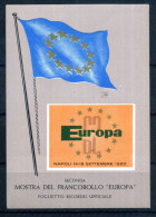 ERINNOFILIA / Europa 62 Europa-CEPT, Seconda Mostra Del Francobollo Europa - Vignetten (Erinnophilie)