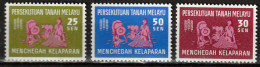 MALAISIE - Campagne Contre La Faim - Y&T N° 111-113 - 1963 - MNH - Malaysia (1964-...)