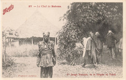 Congo Français De La Sangha Au Tchad - Le Chef De Baboua - Publicité Maggi - Indigène - Carte Postale Ancienne - Sonstige & Ohne Zuordnung