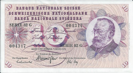 SUISSE   -  10  Francs  1973  -  Schweiz   -- SPL --  Switzerland - Switzerland