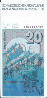 SUISSE    20  Francs  Nd(1982)   -  Schweiz   -- UNC --   Switzerland - Suisse