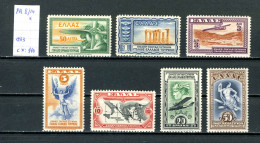 Grèce   PA 8/14  X   (Charnières Très Légères) - Unused Stamps