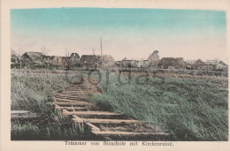 Belgium - Bikschote - Bixschote - WW1 - Destroyed Church - Langemark-Poelkapelle