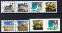 2016 New Zealand Definitives Views Wine Railway Complete Set Of 8 MNH @ Below Face Value - Unused Stamps