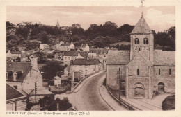 Domfront * Rue , Pont Et église Notre Dame Sur L'eau - Domfront