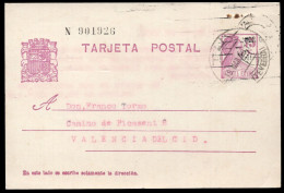 Pontevedra - Edi O EP 69 - Entero Postal Mat "Tuy" - 1931-....