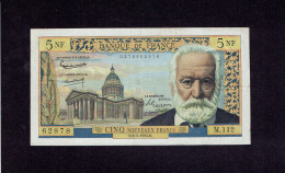 FRANCE - 5 NF VICTOR HUGO - B.6-5-1964.B. - PLI VERTICAL ET HORIZONTAL - SANS TROU - 5 NF 1959-1965 ''Victor Hugo''