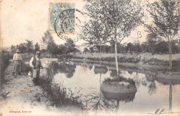 Saâcy Sur Marne            77          Le Lac. Pêcheur à La Ligne                  (voir Scan) - Other & Unclassified