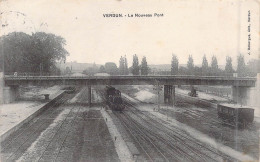 FRANCE - 55 - Verdun - Le Nouveau Pont - Train - Carte Postale Ancienne - Verdun