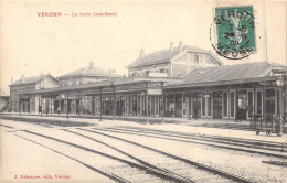 FRANCE - 55 - Verdun - La Gare - Vue Intérieure - Carte Postale Ancienne - Verdun