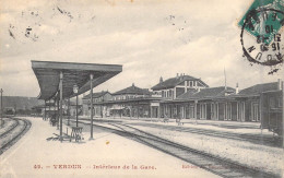 FRANCE - 55 - Verdun - La Gare - Intérieur De La Gare - Carte Postale Ancienne - Verdun