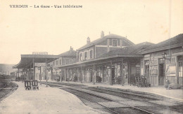 FRANCE - 55 - Verdun - La Gare - Vue Intérieure - Carte Postale Ancienne - Verdun
