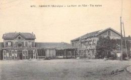 FRANCE - 55 - Verdun - Verdun L'Héroïque - La Gare De L'Est - Carte Postale Ancienne - Verdun