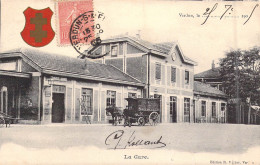 FRANCE - 55 - Verdun - La Gare - Cheval - Carrosse - Carte Postale Ancienne - Verdun