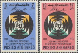 281352 MNH AFGANISTAN 1969 DIA DE LAS TELECOMU - Afghanistan