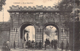 FRANCE - 55 - Verdun - Porte Saint-Paul - Animée - Carte Postale Ancienne - Verdun