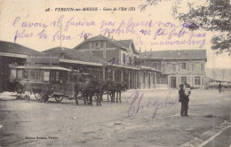 FRANCE - 55 - Verdun-sur-Meuse - Gare De L'Est - Chevaux - Carte Postale Ancienne - Sonstige & Ohne Zuordnung