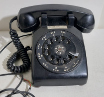 I113402 Telefono In Plastica A Disco Vintage Bell System Western Electric 500 DR - Telefonía