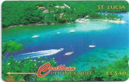 St. Lucia - C&W (GPT) - Marigot Bay - 137CSLB - 1996, 40.000ex, Used - Sainte Lucie