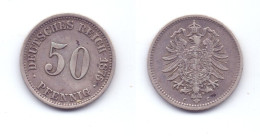 Germany 50 Pfennig 1875 C - 50 Pfennig