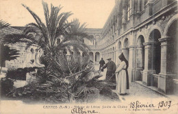 FRANCE - 06 - Cannes - Abbaye De Lérins - Jardin Du Cloître - Carte Postale Ancienne - Cannes