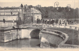 FRANCE - 60 - Chantilly - Entrée Du Château - Carte Postale Ancienne - Chantilly