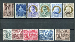 VATICANO 1951 ANNATA ** MNH - Unused Stamps
