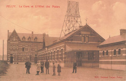 FELUY - La Gare Et L'Hôtel Des Postes - Seneffe