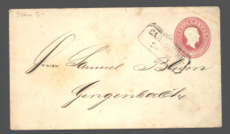 Baden,U12,o,Carlsruhe + L2 Gengenbach  (4211) - Entiers Postaux