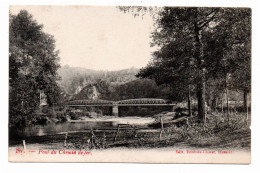 Sy - Pont Du Chemin De Fer - 1908 - Editeur Brisbois-Lhoest (Hamoir) - Ferrieres