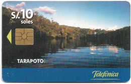 Peru - Telefónica - Tarapoto, Gem2 Symmetric Black, 04.1999, 10Sol, 100.000ex, Used - Pérou