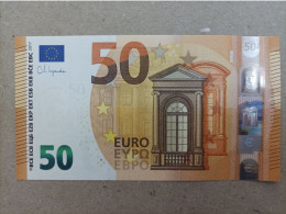 50 EURO SPAIN (VC) V023A1, First Position, UNC - 50 Euro