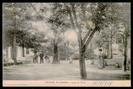 VILA POUCA DE AGUIAR - PEDRAS SALGADAS - Largo Da Ponte. ( Ed. Anna Magalhães Rodrigues Nº 7) Carte Postale - Vila Real