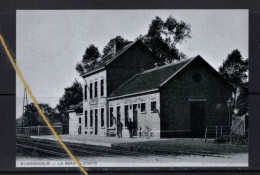 PHOTO  MUNKZWALM ZWALM OOST VLAANDEREN  GARE STATION REPRO - Zwalm