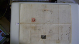 PORTUGAL - LETTER SENT FROM SANTO THYRSO / THYRÇO TO PORTO WITH STAMP OF 25 REIS IN 1864 IN THE STATE - Covers & Documents