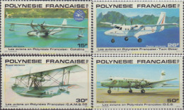 581151 MNH POLINESIA FRANCESA 1980 LOS AVIONES EN LA POLINESIA FRANCESA - Usati