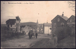 +++ CPA - BARVAUX SUR OURTHE - La Rue Charotte - Attelage Cheval  // - Durbuy