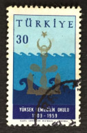 TURQUIE / 1959 / N°Y&T : 1444 - Used Stamps