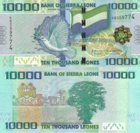 SIERRA LEONE 10000 Leones 2021 P 33 UNC - Sierra Leone