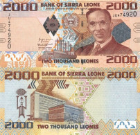 SIERRA LEONE 2000 Leones 2021 P 31 UNC - Sierra Leone