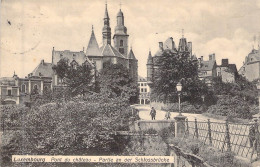 LUXEMBOURG - Pont Du Château - Partie An Der Schlossbrûcke - Carte Postale Ancienne - Autres & Non Classés