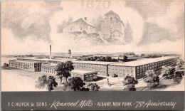 New York Albany F C Huyck & Sons Kenwood Mills - Albany