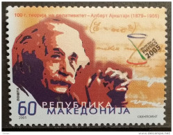 Macedonia, 2005, Mi: 359 (MNH) - Albert Einstein