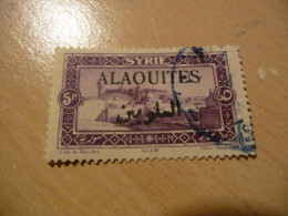 TIMBRE   ALAOUITES      N  32     COTE  2,25  EUROS   OBLITERE - Used Stamps