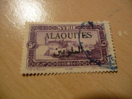 TIMBRE   ALAOUITES      N  32     COTE  2,25  EUROS   OBLITERE - Usati